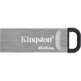 Kingston DataTraveler Kyson 64GB High Performance USB 3.2 Metal Flash Drive | Speeds up to 200MB/s | DTKN/64GB