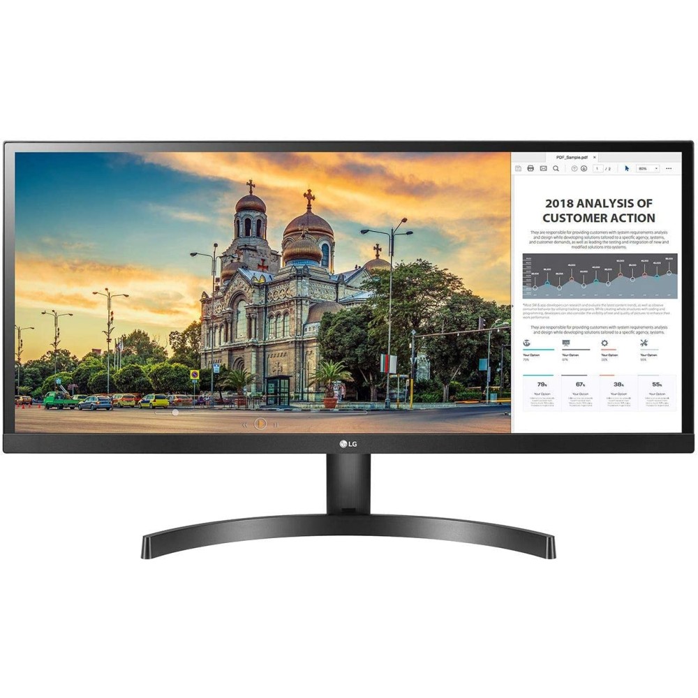 LG 27MK430H-B 27-Inch Full HD IPS LED Monitor with Radeon FreeSync - LG -29WK50SP