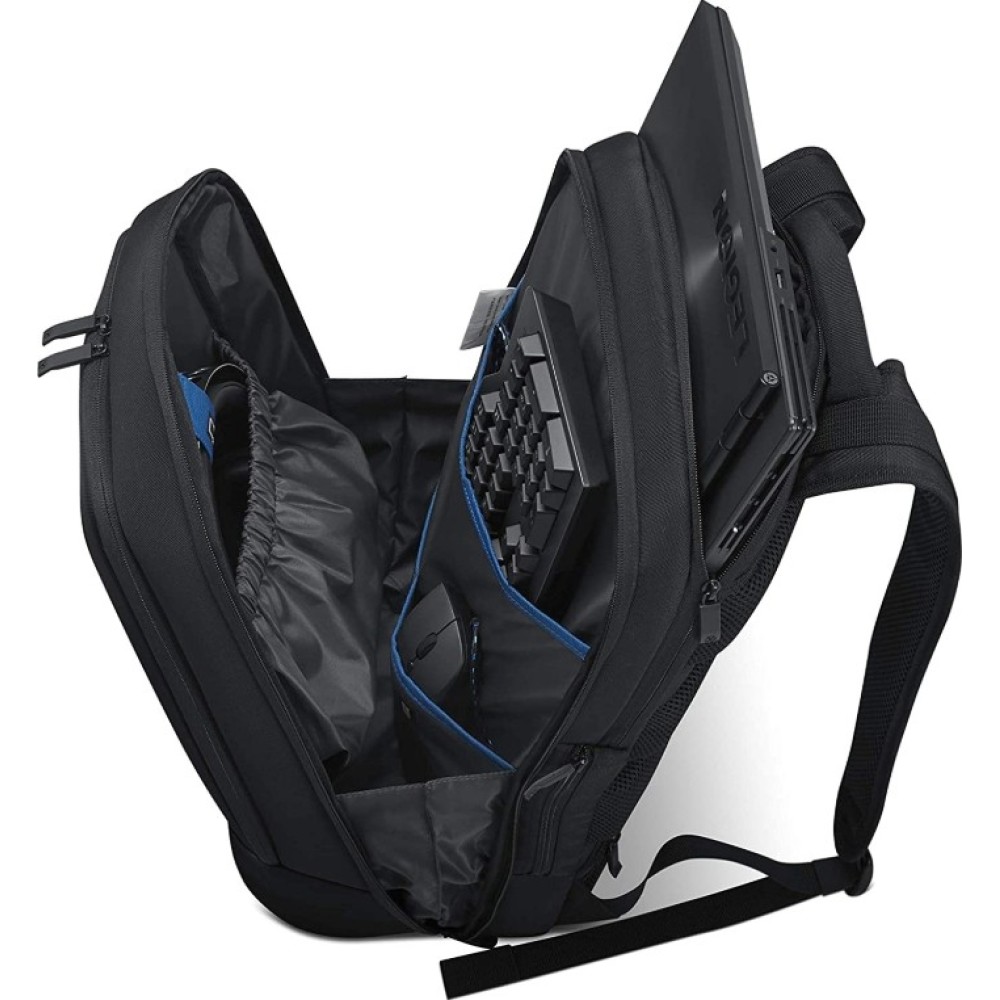 Lenovo Legion 17" Armored Backpack II, Gaming Laptop Bag, Double-Layered  Protection GX40V10007, Black - LEN-GX40V10007