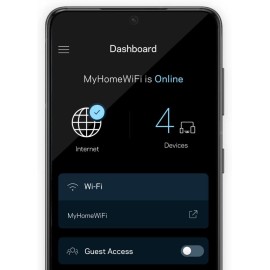 Linksys Mesh WiFi 6 Router | 2700 ft Coverage | Connect 30+ Devices | 5.4 Gbps | WiFi Router & Extender Replacement | MR5500-AMZ | 2022 release