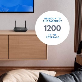 Linksys Mesh Wifi 5 Router, Dual-Band, 1,200 Sq. ft Coverage, Supports Guest WiFi, Parent Control,12+ Devices, Speeds up to (AC1300) 1.3Gbps - MR6350
