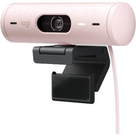 Logitech BRIO Rose 500 Webcam color 4 MP 1920 x 1080 720p, 1080p audio - USB-C