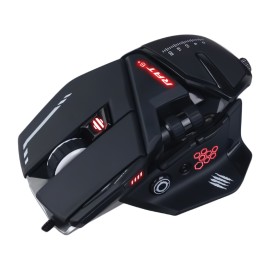 Mad Catz R.A.T. 6+ Corded Optical Gaming Mouse, Black