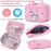 Meisohua BLUEHEARTS  Backpack Set for Girls School Backpack for Kids Preschool Kindergarten Elementary School Bookbag