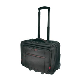 Mobile Edge Professional Rolling Case For Laptops Up To 17.3-In., Black