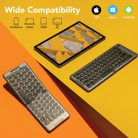 Mp 104-Key Wireless Folding Keyboard