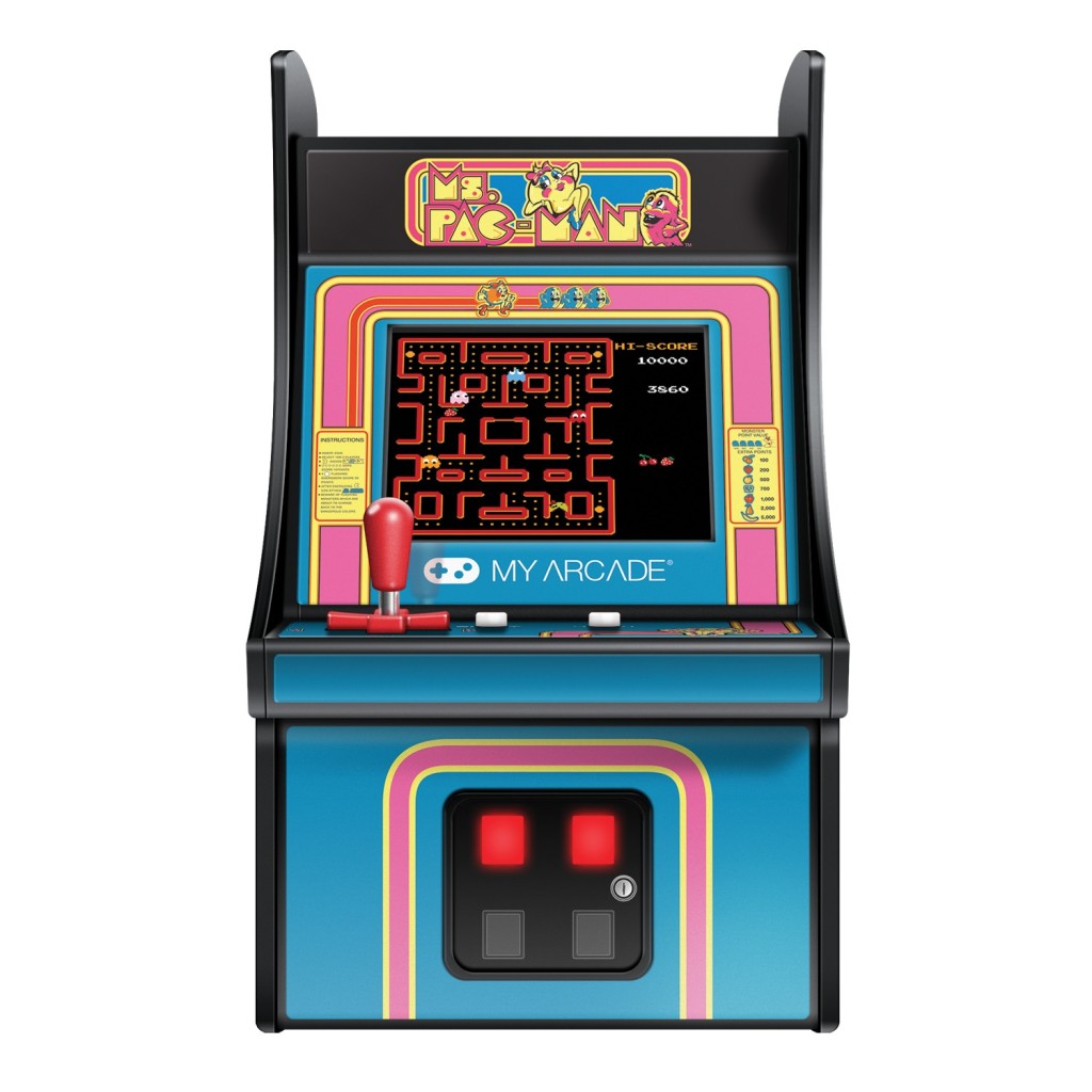 My Arcade Micro Player Retro Mini Arcade Machine (Ms. Pac-Man) - DRM3230