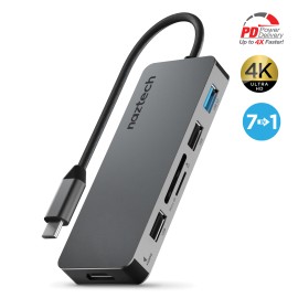 Naztech Maxdrive 7 100-Watt Universal Usb-C Adapter Hub