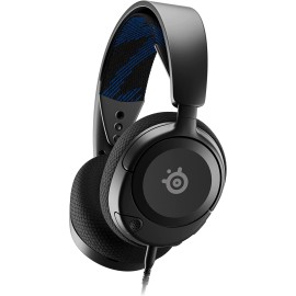 New SteelSeries Arctis Nova 1P Multi-System Gaming Headset — Hi-Fi Drivers — 360° Spatial Audio — Comfort Design — Durable — Lightweight — Noise-Cancelling Mic — PS5/PS4, PC, Xbox, Switch - Black