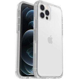 OtterBox - Symmetry Clear Series for Apple iPhone 12 and iPhone 12 Pro - Clear