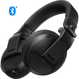 Pioneer DJ HDJ-X5BT Professional Bluetooth DJ Headphones - Black