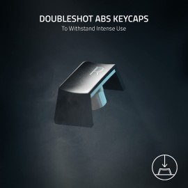 Razer BlackWidow V3 Mini HyperSpeed 65% Wireless Mechanical Gaming Keyboard: HyperSpeed Wireless Technology - Yellow Mechanical Switches- Linear & Silent - Doubleshot ABS keycaps - 200Hrs Battery Life