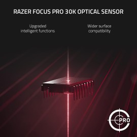 Razer Naga V2 HyperSpeed Wireless MMO Gaming Mouse: 19 Programmable Buttons - HyperScroll Technology - Focus Pro 30K Optical Sensor - Mechanical Mouse Switches Gen-2 - Up to 400 Hr Battery Life- right-handed