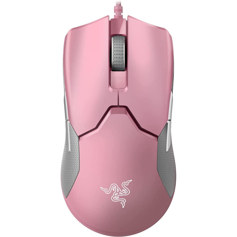 Razer Viper Ultralight Ambidextrous Wired Gaming Mouse: 2nd Gen Razer Optical Mouse Switches - 16K DPI  Quartz Pink
