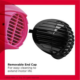 Revlon Volume Booster Hair Dryer | 1875W for Voluminous Lift and Body, (Pink)