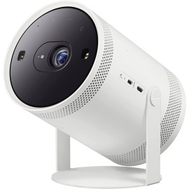 SAMSUNG 30”- 100” The Freestyle FHD HDR Smart Portable Projector for Indoor and Outdoor Home Theater Big Screen Experience with Premium 360 Sound with Alexa Built-In (SP-LSP3BLAXZA,