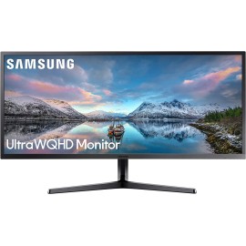 SAMSUNG 34-Inch SJ55W Ultrawide Gaming Monitor 75Hz Refresh, WQHD Computer Monitor with USB Charging Port