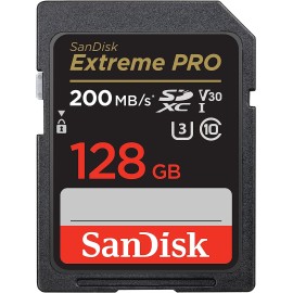 SanDisk Extreme Pro 128 GB Flash memory card Video Class V3