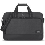 Solo Astor 15.6 Inch Laptop Slim Brief, Grey