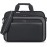 Solo New York Empire 17.3-Inch Laptop Briefcase, TSA Friendly, Black/Grey
