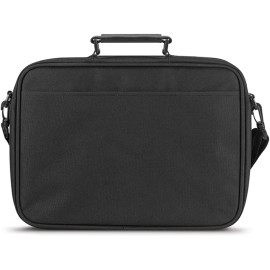 Solo New York Rockefeller 15.6 Inch Laptop Slim Brief, Black