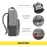 Solo Re:Claim 15.6 Inch Laptop Backpack, Grey, One Size
