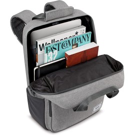 Solo Re:Claim 15.6 Inch Laptop Backpack, Grey, One Size
