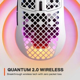 SteelSeries Aerox 3 Wireless - Super Light Gaming Mouse - 18,000 CPI TrueMove Air Optical Sensor