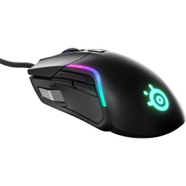 SteelSeries Rival 5 Gaming Mouse with PrismSync RGB Lighting and 9 Programmable Buttons