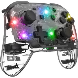 Switch Controller, Pro Controller for Switch/Switch Lite/Switch OLED, Adjustable Turbo, Vibration Motion