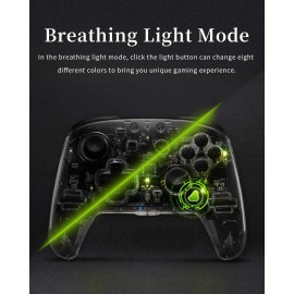 Switch Controller, Pro Controller for Switch/Switch Lite/Switch OLED, Adjustable Turbo, Vibration Motion