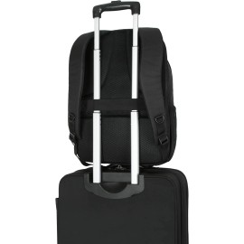 Targus Classic Slim Business Professional Travel and Commuter Bag for 16-Inch Laptop, Black (TCT027US)