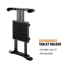 Toughtested 360° Rotatable Tablet And Gps Boom Mount For 13-Inch Tablets
