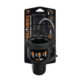 Toughtested Tough And Thirsty Big Mouth Cupholder Mount With Universal Phone, Gps, And Tablet Grip 