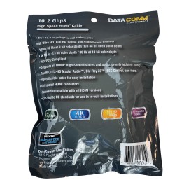 Truestream Pro 10.2 Gbps High-Speed Hdmi Cable With Ethernet (15 Ft.)