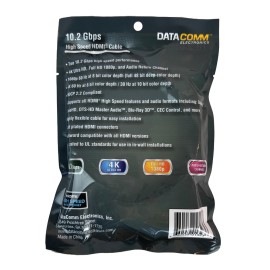 Truestream Pro 10.2 Gbps High-Speed Hdmi Cable With Ethernet (6 Ft.)