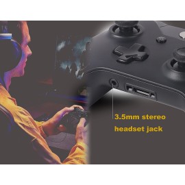 Xbox Controller Wireless for Xbox One,Xbox One X/S,Xbox Series X/S,Capes Controller with 3.5mm Headphone Jack(Black)