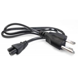 Xtech  Laptop power cord 3-prong NEMA plug to 3-slot female connector