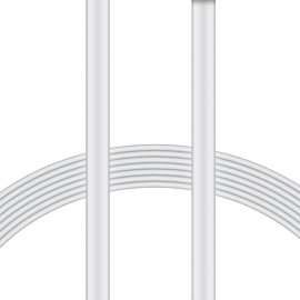 Xyst Charge And Sync Usb To Micro Usb Flat Cable, 4 Ft. (White)