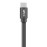 Xyst Charge And Sync Usb To Usb-C Flat Cable, 4 Ft. (Black)