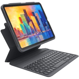 ZAGG Pro Keys Detachable Case and Wireless Keyboard for Apple iPad Air 10.9, Multi-Device Bluetooth Pairing, Backlit Laptop-Style Keys, Apple Pencil Holder, 6.6ft Drop Protection, NOT 10th Gen Compat