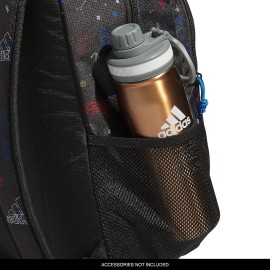 adidas Creator 2 Backpack, Icon Brand Love Black/Bright Royal Blue, One Size