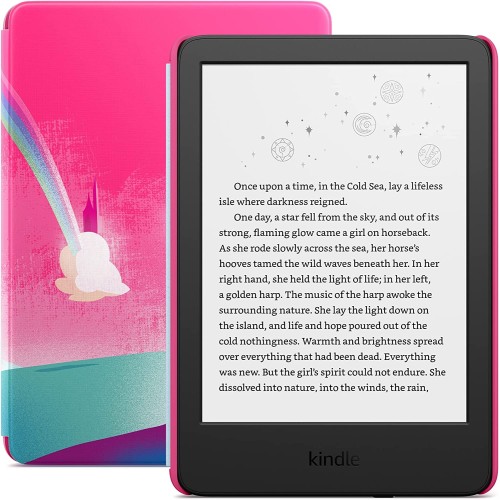 Amazon Kindle Kids (2022 release) – Includes access to thousands of books Unicorn Valley