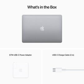 Apple 13-in MacBook Pro - M2 8-core CPU 10-core GPU chip - 512 GB - 16 GB - Space Gray (Summer 2022) Z16R0005U