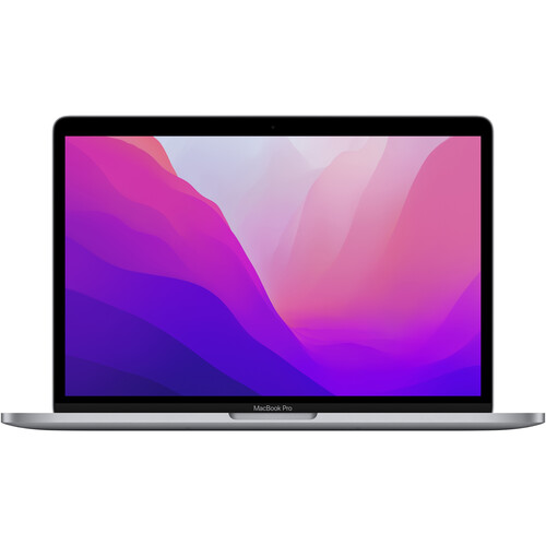 Apple 13-in MacBook Pro - M2 8-core CPU 10-core GPU chip - 512 GB - 16 GB - Space Gray (Summer 2022) Z16R0005U