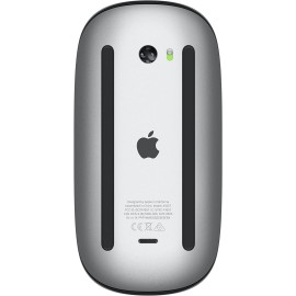 Apple Magic Mouse Wireless, Bluetooth, Rechargeable. Works with Mac or iPad; Black, Multi-Touch Surface