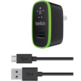 Belkin 12-Watt Usb-A Wall Charger + Usb-A To Micro-Usb Cable