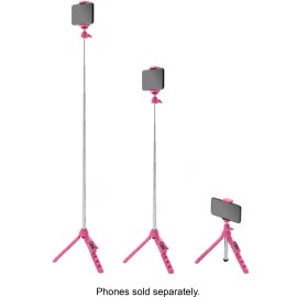 Bower - 6-in-1 Professional 36" Tripod - Pink