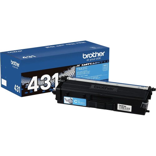 Brother Printer TN431C Standard Yield Toner-Retail Packaging , Cyan