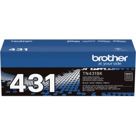 Brother TN433BK High Yield Black Toner Cartridge (approx. 4,500 dpi), Medium Size